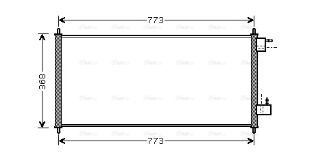 Конденсатор, кондиционер   FDA5361   AVA QUALITY COOLING