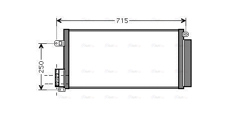 Конденсатор, кондиционер   FT5310D   AVA QUALITY COOLING