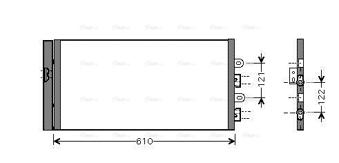 Конденсатор, кондиционер   FTA5298D   AVA QUALITY COOLING