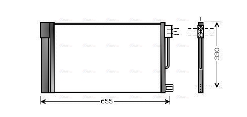 Конденсатор, кондиционер   FTA5314D   AVA QUALITY COOLING