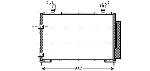 Конденсатор, система кондиціонування повітря   HD5217D   AVA QUALITY COOLING