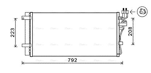 Конденсатор, кондиционер   KAA5148D   AVA QUALITY COOLING