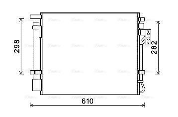 Конденсатор, кондиционер   KAA5149D   AVA QUALITY COOLING