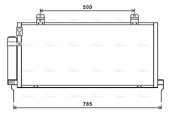 Конденсатор, система кондиціонування повітря   MTA5221D   AVA QUALITY COOLING