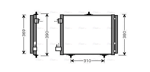 Конденсатор, система кондиціонування повітря   PEA5295D   AVA QUALITY COOLING