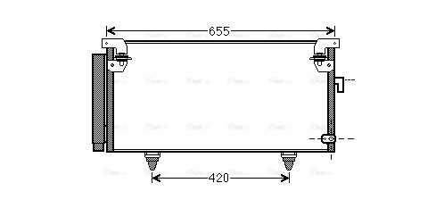 Конденсатор, кондиционер   SUA5073D   AVA QUALITY COOLING