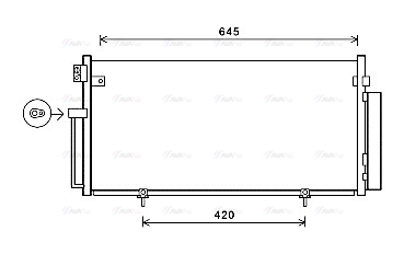 Конденсатор, кондиционер   SUA5078D   AVA QUALITY COOLING