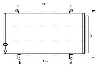 Конденсатор, кондиционер   TO5698D   AVA QUALITY COOLING