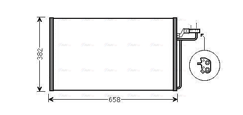 Конденсатор, кондиционер   VOA5150   AVA QUALITY COOLING