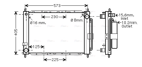 Охолоджувальний модуль, AVA QUALITY COOLING RTM500 Охолоджувальний модуль, AVA QUALITY COOLING RTM500