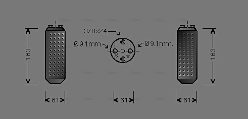 Осушитель, кондиционер   DND037   AVA QUALITY COOLING
