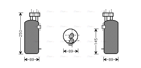 Осушитель, кондиционер   RTD330   AVA QUALITY COOLING