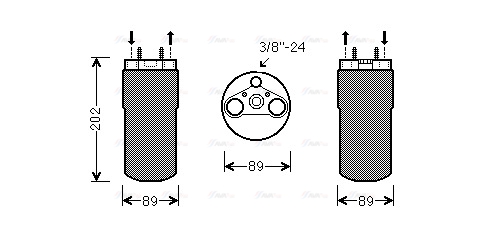 Осушитель, кондиционер   RTD555   AVA QUALITY COOLING