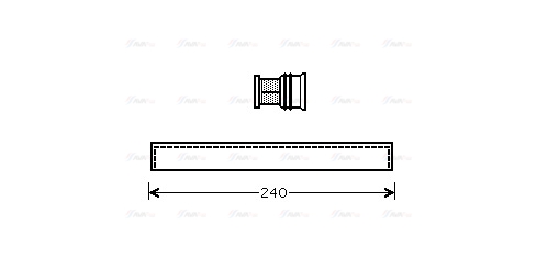 Осушитель, кондиционер   SZD096   AVA QUALITY COOLING