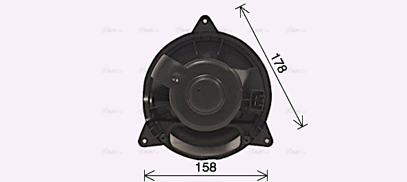 Вентилятор салона   FD8653   AVA QUALITY COOLING