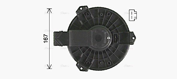 Вентилятор салона   HD8327   AVA QUALITY COOLING