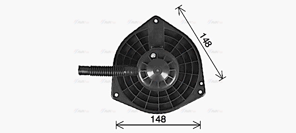 Вентилятор салона   PE8428   AVA QUALITY COOLING