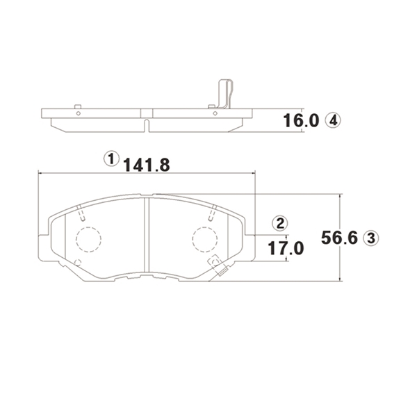 Комплект тормозных колодок, дисковый тормоз, CTR GK0333 Комплект тормозных колодок, дисковый тормоз, CTR GK0333