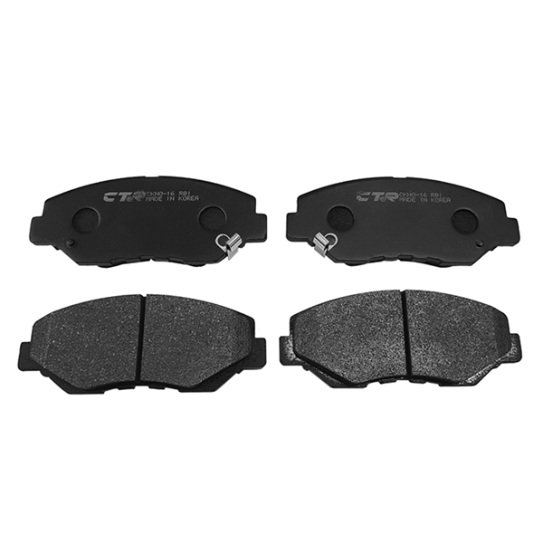 Комплект гальмівних накладок, дискове гальмо GK0333 CTR #4