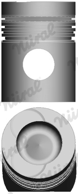 Поршень   87-501400-00   NÜRAL