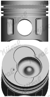 Поршень   87-501500-00   NÜRAL