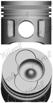 Поршень   87-501500-10   NÜRAL