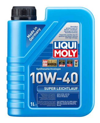 Моторное масло LIQUI MOLY Super Leichtlauf 10W-40 1 л, 1928