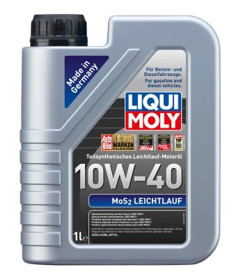 Моторное масло LIQUI MOLY MoS2 Leichtlauf 10W-40 1 л, 1930