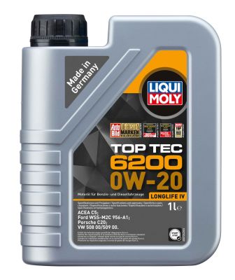 Моторна олива LIQUI MOLY Top Tec 6200 0W-20 1 л, 20787