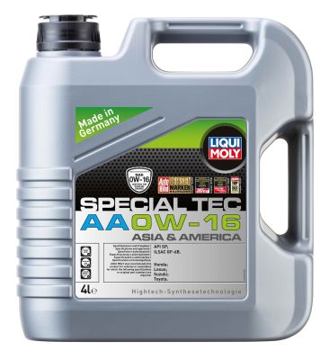 Моторна олива LIQUI MOLY Special Tec AA 0W-16 4 л, 21327