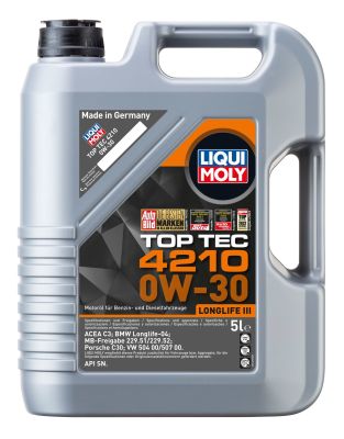 Моторна олива LIQUI MOLY Top Tec 4210 0W-30 5 л, 21605