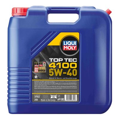 Моторна олива LIQUI MOLY Top Tec 4100 5W-40 20 л, 3702