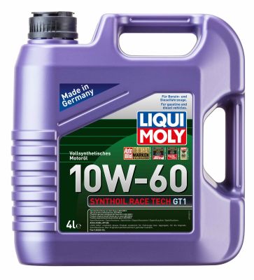 Моторна олива LIQUI MOLY Synthoil Race Tech GT1 10W-60 4 л, 7535