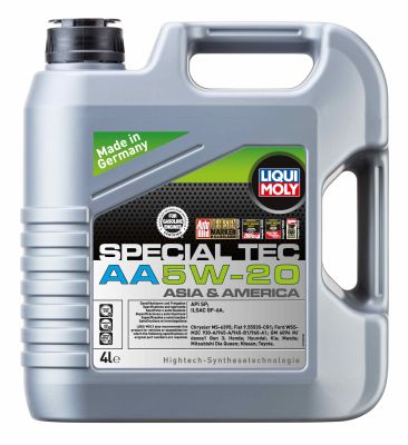 Моторное масло LIQUI MOLY Special Tec AA 5W-20 4 л, 7658