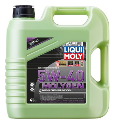 Моторное масло LIQUI MOLY Molygen New Generation 5W-40 4 л, 8578