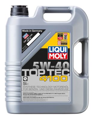 Моторна олива LIQUI MOLY Top Tec 4100 5W-40 5 л, 9511