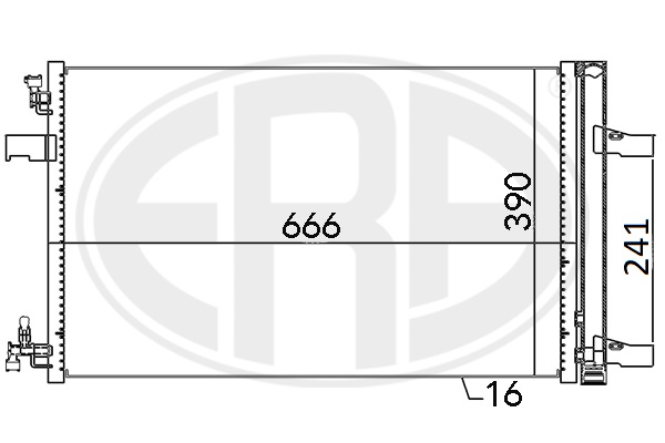 Конденсатор, кондиционер   667053   ERA