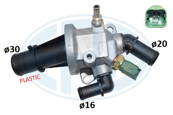 Термостат, охолоджувальна рідина   350002A   ERA