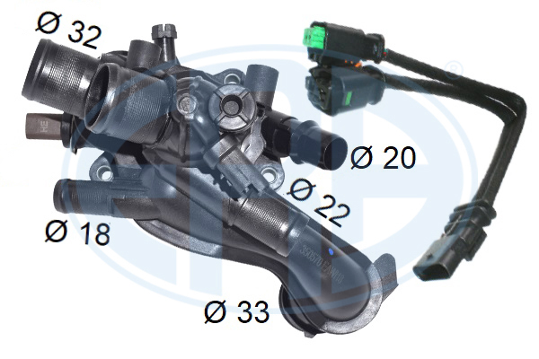 Термостат, охолоджувальна рідина   350570A   ERA