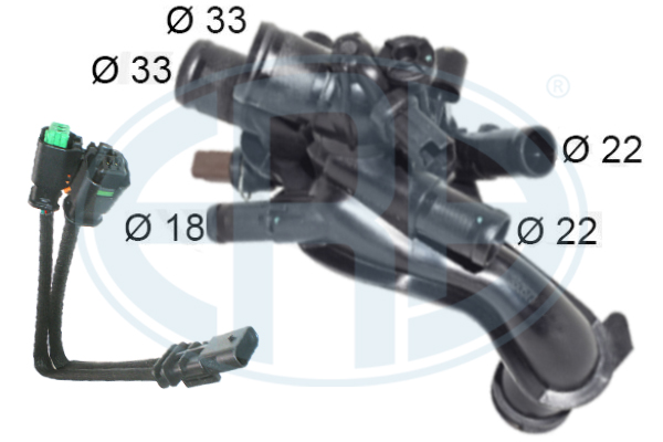 Термостат, охолоджувальна рідина   350573A   ERA