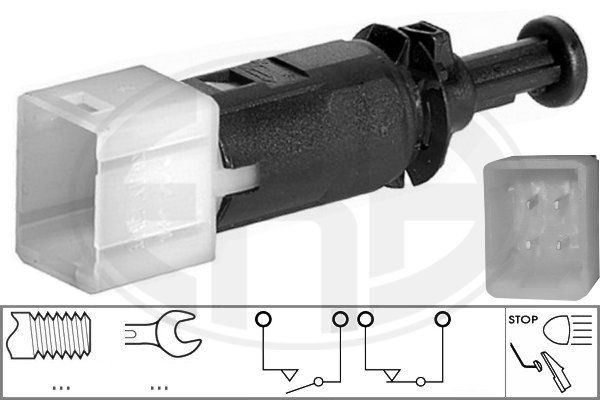 Выключатель фонаря сигнала торможения   330510   ERA