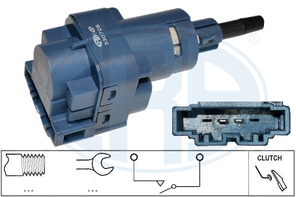 Выключатель фонаря сигнала торможения   330725   ERA