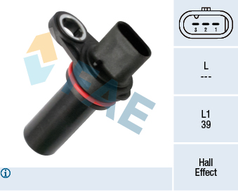 Імпульсний датчик, колінчатий вал   79471   FAE