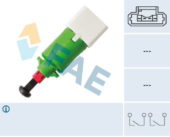 Перемикач, привод зчеплення (СРШ), FAE 24894 Перемикач, привод зчеплення (СРШ), FAE 24894