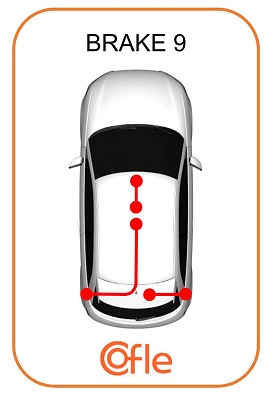 Тросовий привод, стоянкове гальмо 10.4721 COFLE #1