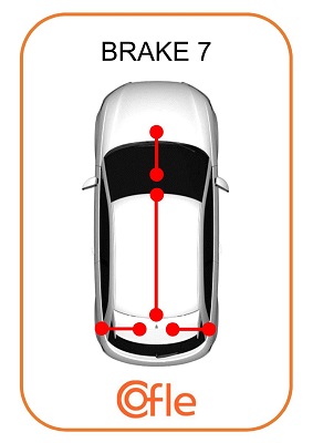 Тросовий привод, стоянкове гальмо 1.ME002 COFLE #1