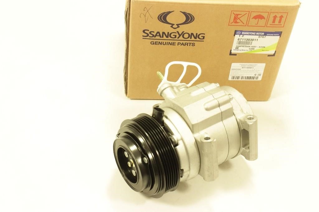 Компрессор, кондиционер   67113-03011   SSANGYONG