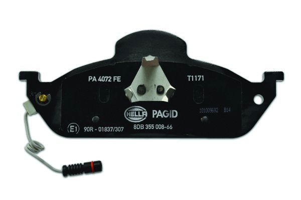 Комплект гальмівних накладок, дискове гальмо 8DB 355 008-661 HELLA PAGID #2