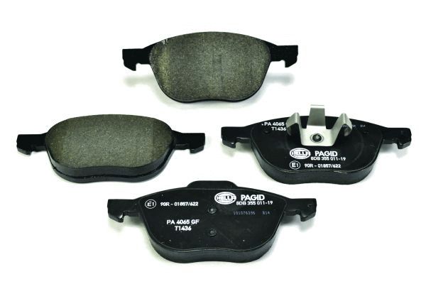 Комплект тормозных колодок, дисковый тормоз 8DB 355 011-191 HELLA PAGID #1
