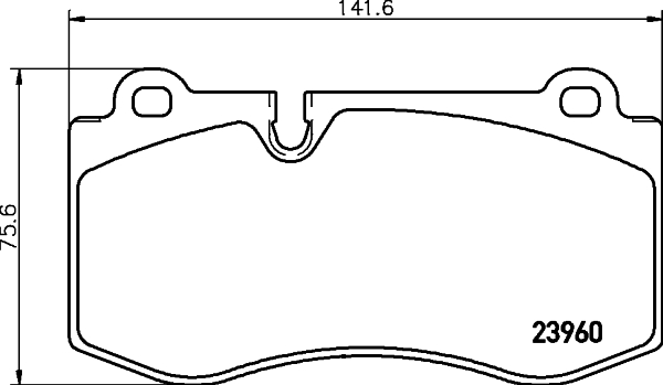 Комплект тормозных колодок, дисковый тормоз   8DB 355 011-401   HELLA PAGID